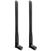 DrayTek ANT-1205B 5dB Dual-Band WiFi Antenna Pair RP-SMA Black DrayTek ANT-1205B 5dB Dual-Band WiFi Antenna Pair RP-SMA Black